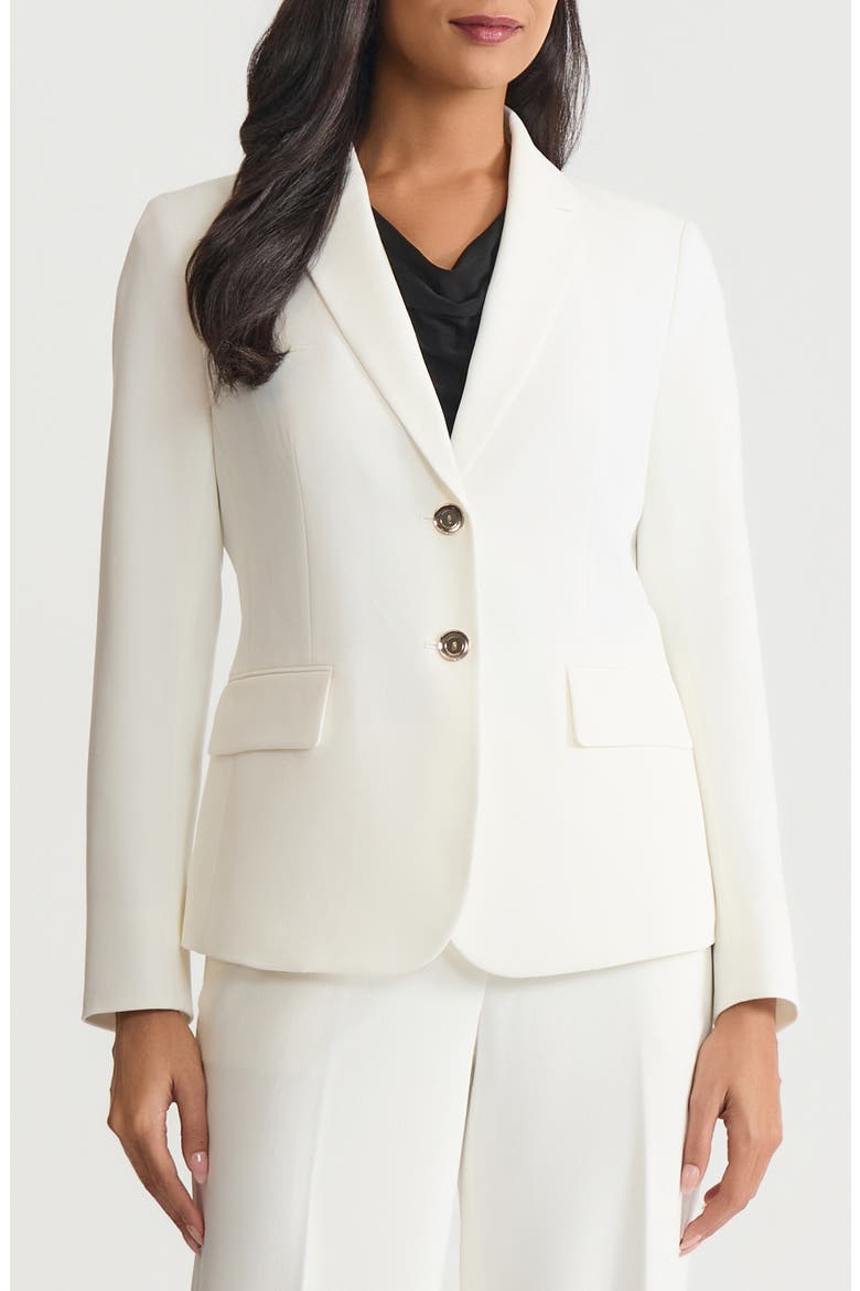 Two-Button Blazer, Main, color, VANILLA ICE