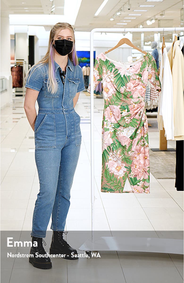 Floral Sheath Dress, sales video thumbnail