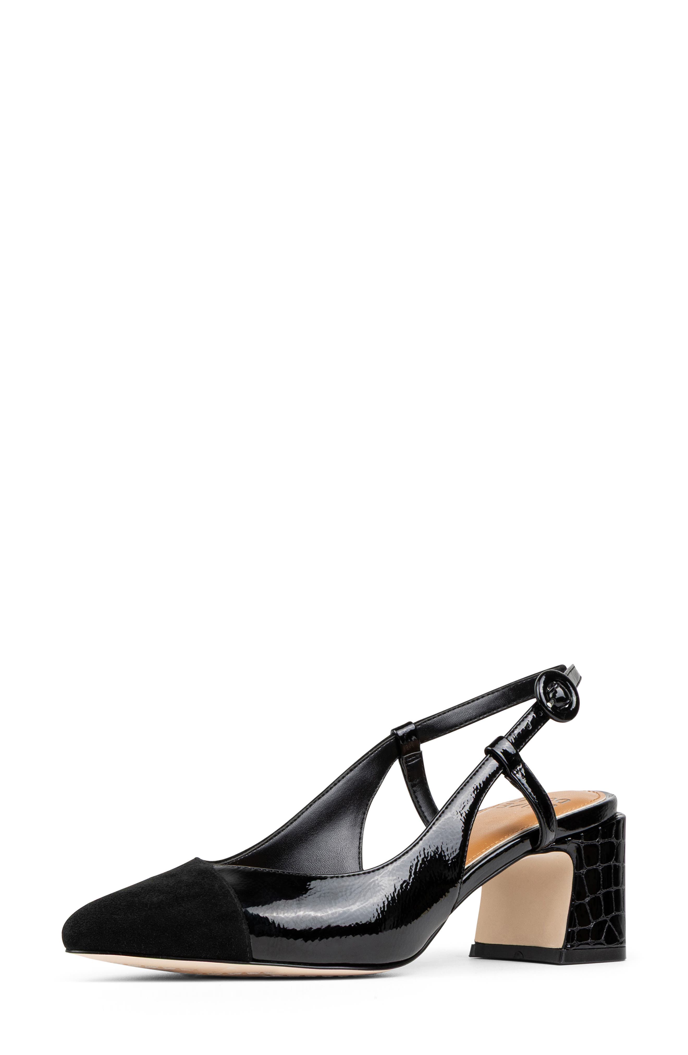 Donald Pliner Slingback Pump, Alternate, color, Black