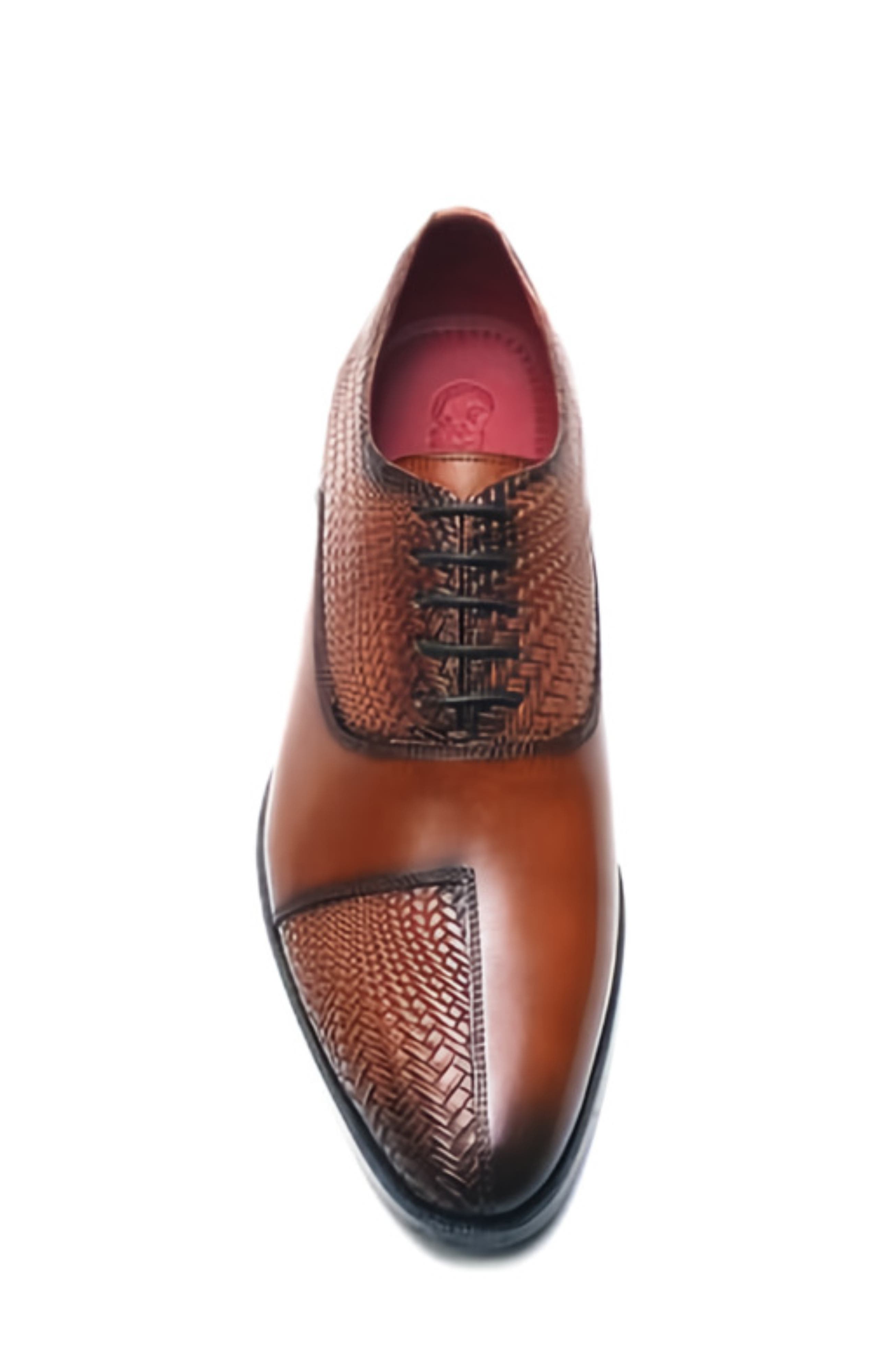 Arlo Cap-toe Oxford, Alternate, color, Tan