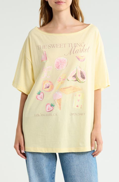 Sweet Thing Market Graphic T-Shirt