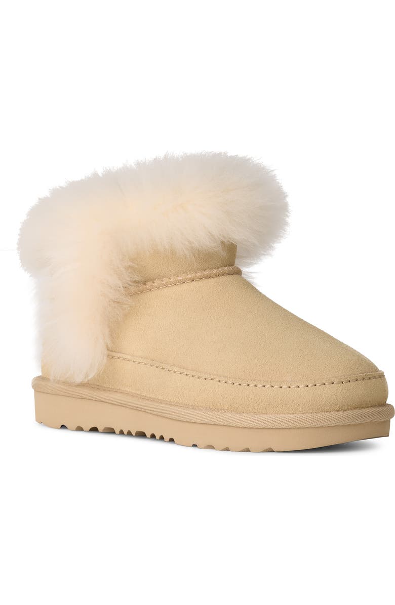 UGG<sup>®</sup> Kids' Classic Ultra Mini Chalet Boot, Main, color, Sandcastle