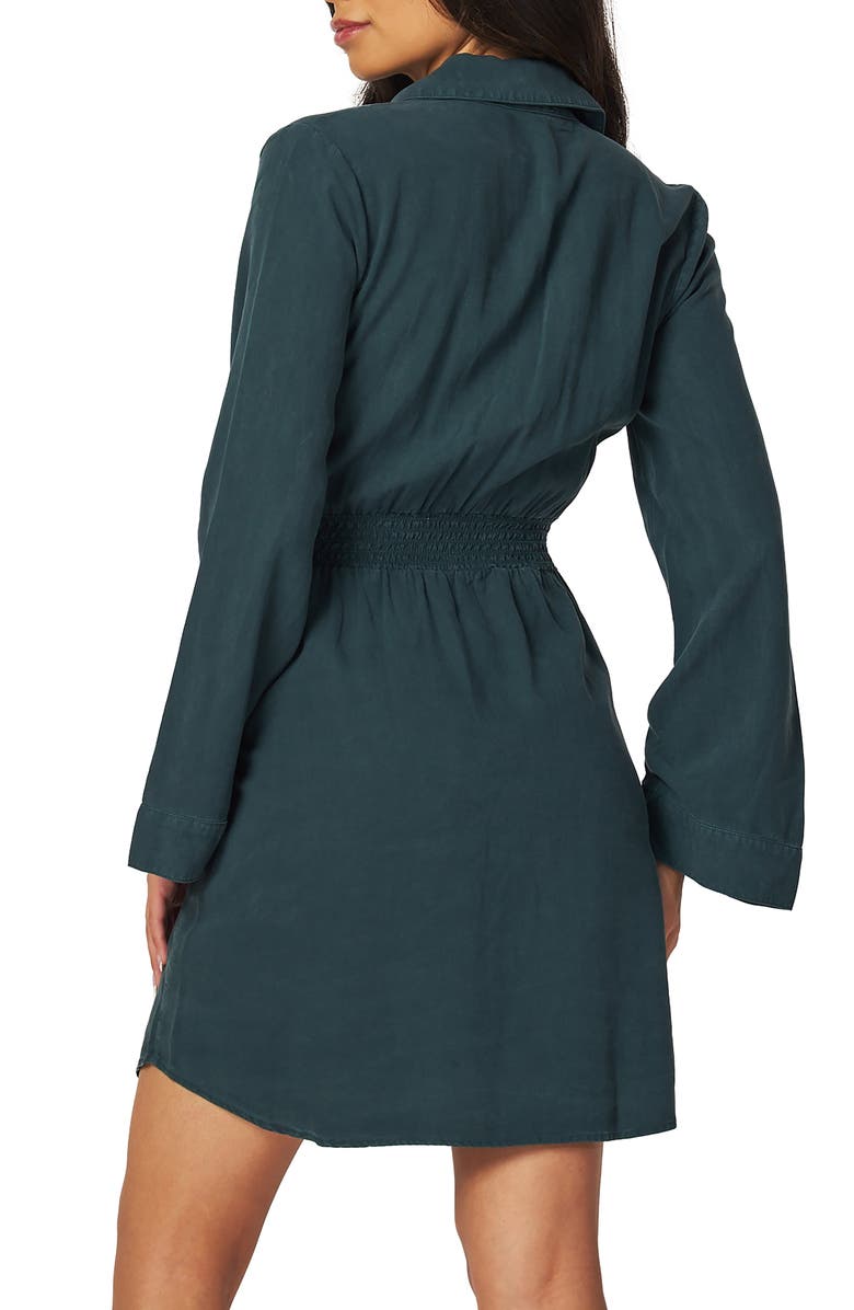 Bella Dahl Long Sleeve Mini Shirtdress, Alternate, color,