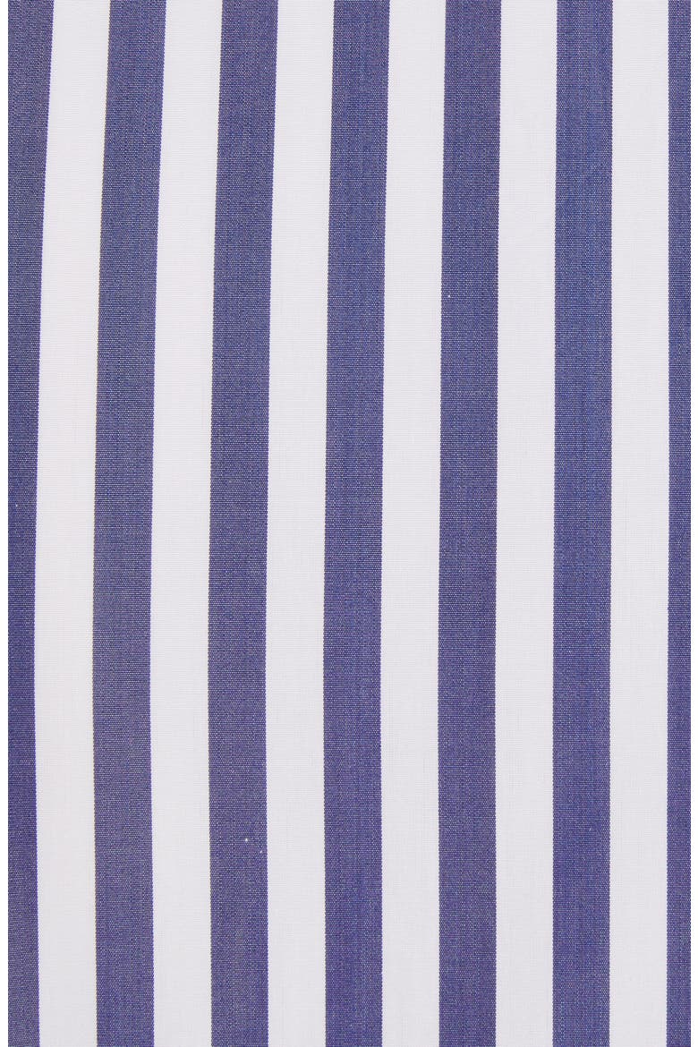 Slim Fit Stripe Button-Up Shirt, Alternate, color, WHITE/ BLUE
