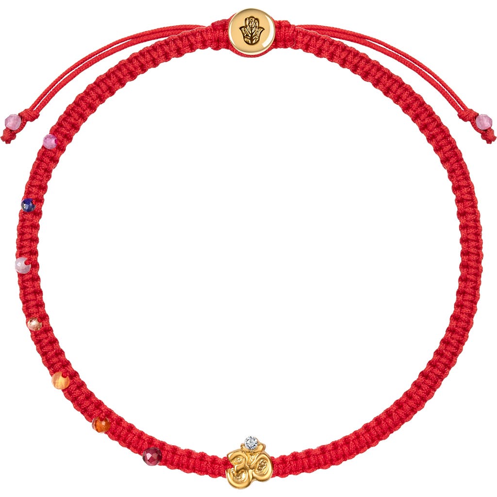Karma And Luck Serene Soul In Red/god