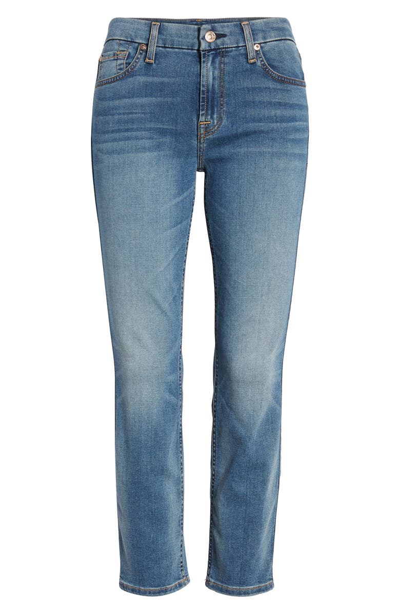 7 For All Mankind <sup>®</sup> b(air) Kimmie Crop Slim Jeans, Alternate, color, 