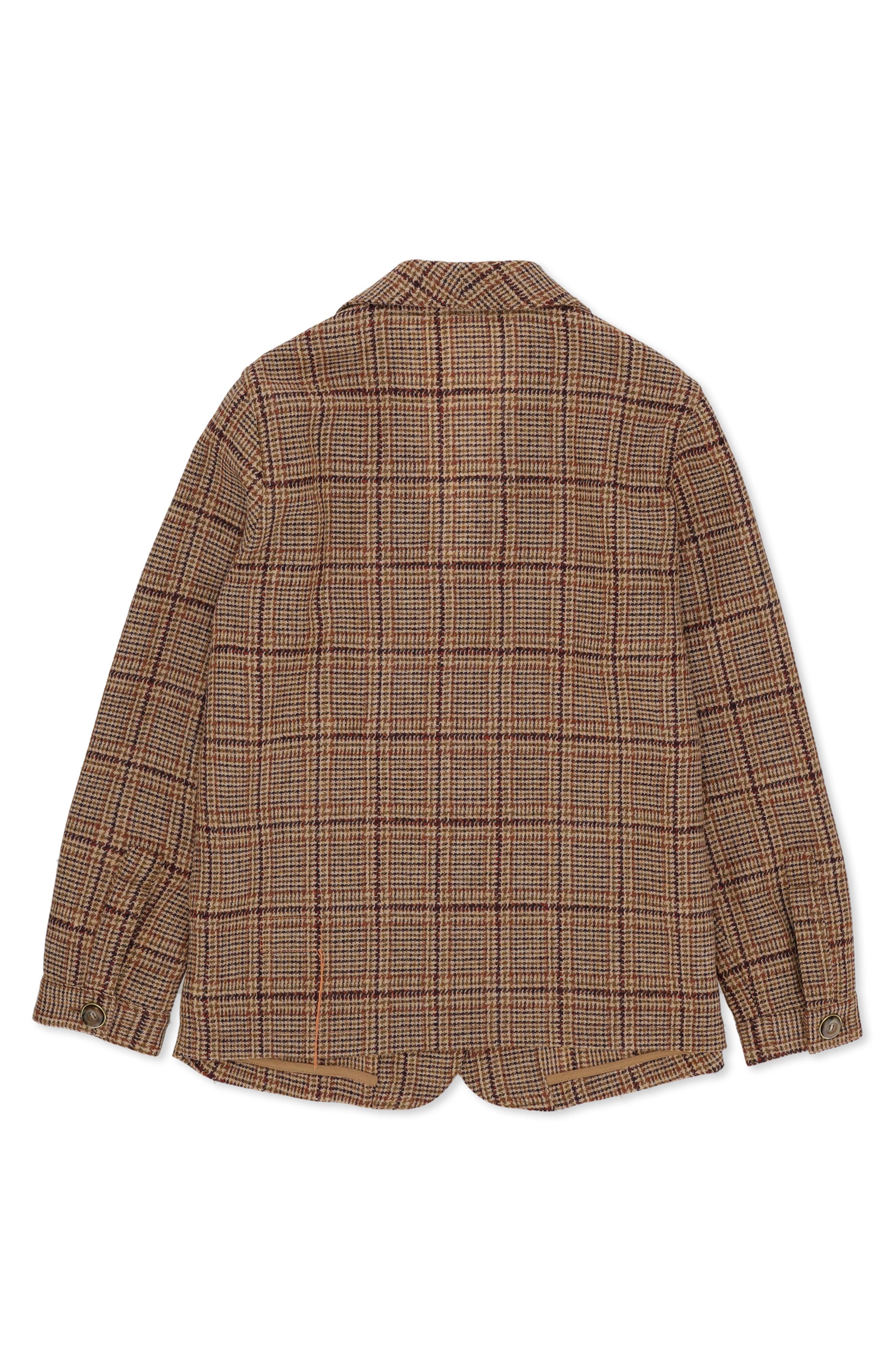 Scotland Classic Check Wool Jacket - image 2