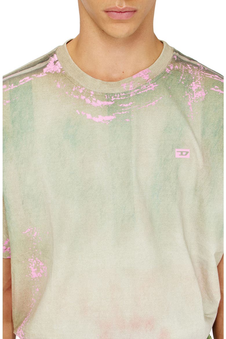 T-Filmy Crewneck Stretch Cotton T-Shirt, Alternate, color, PINK