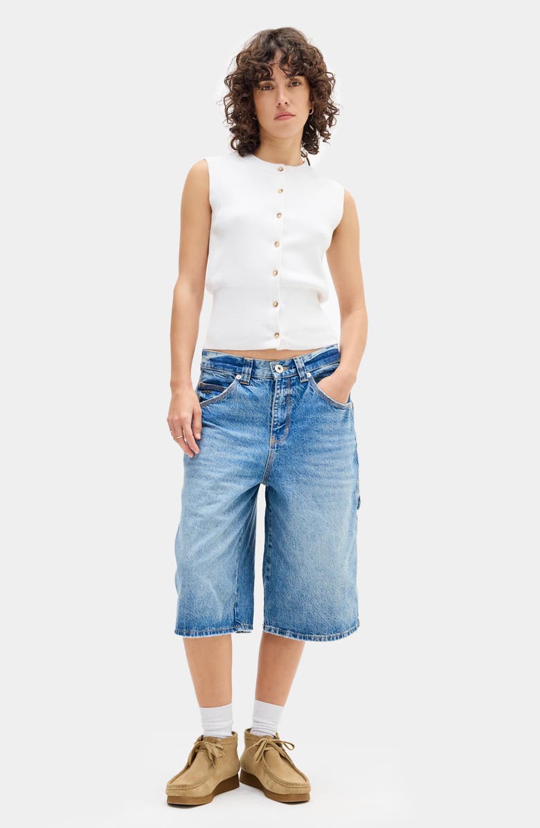 BDG Urban Outfitters Front Button Knit Sweater Vest, Alternate, color, 