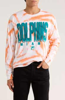 Junk Food NFL Dolphins Game Time Cotton Graphic T-Shirt