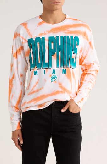 Junk Food NFL Dolphins Game Time Cotton Graphic T-Shirt