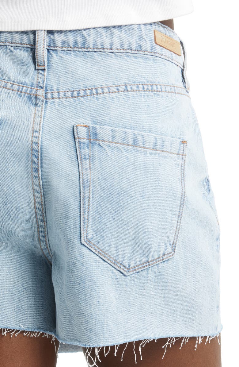 BLANKNYC Cutoff Denim Skort, Alternate, color, 