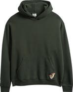 MALBON Fesque Oversize Foraging Fairways Cotton Fleece Hoodie