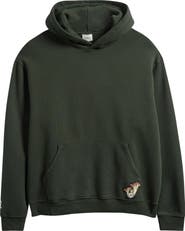 MALBON Fesque Oversize Foraging Fairways Cotton Fleece Hoodie