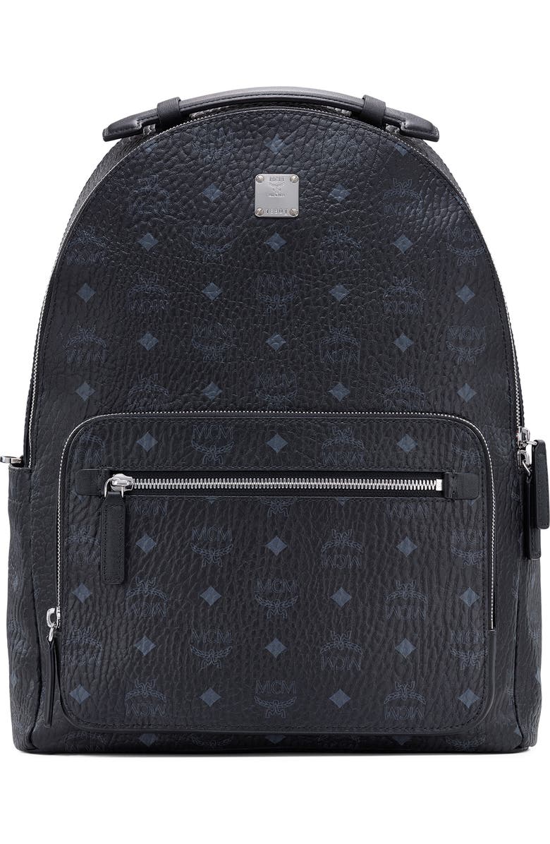 MCM Stark 40 Visetos Backpack, Main, color,