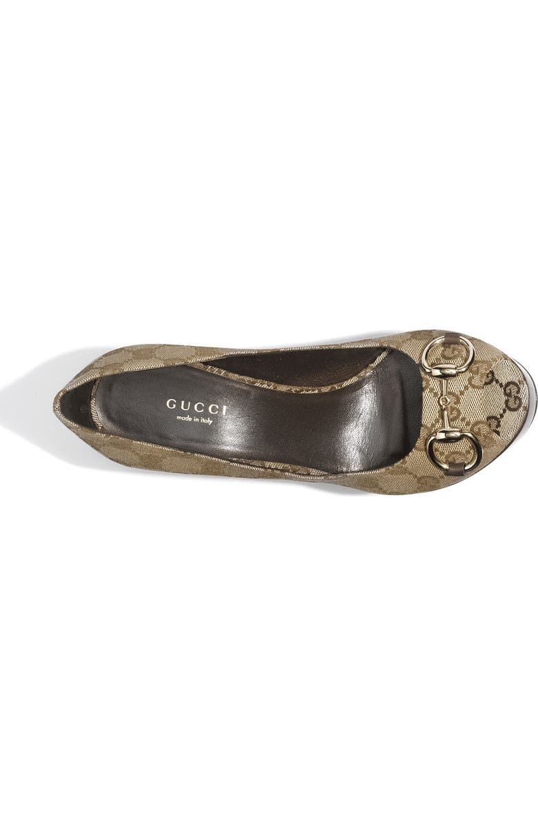 Gucci 'Sunset' Peep Toe Platform Pump, Alternate, color,