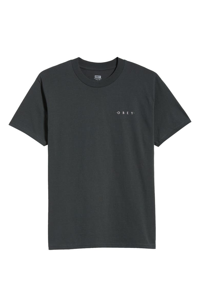 Obey Architecture of the Uni Cotton Graphic T-Shirt, Alternate, color, 