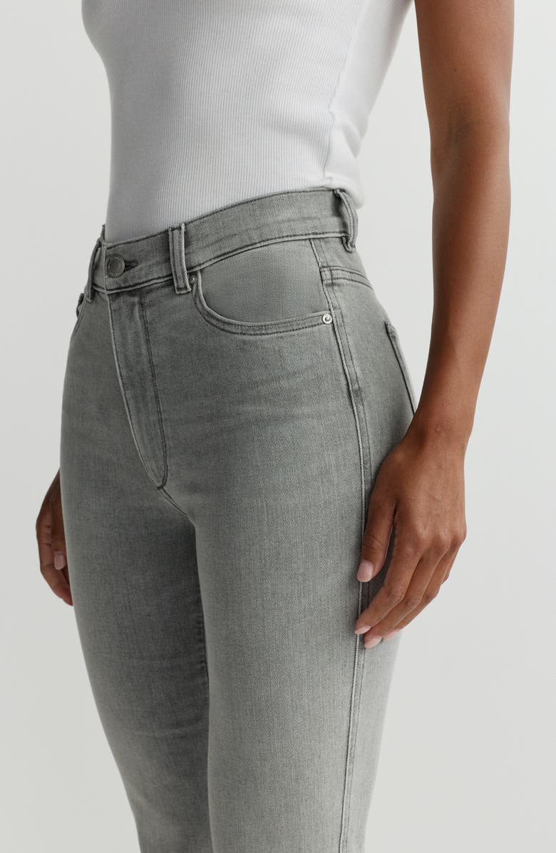 DL1961 Halle Straight Instasculpt<sup>™</sup> High Rise Jeans, Alternate, color, Light Smoke
