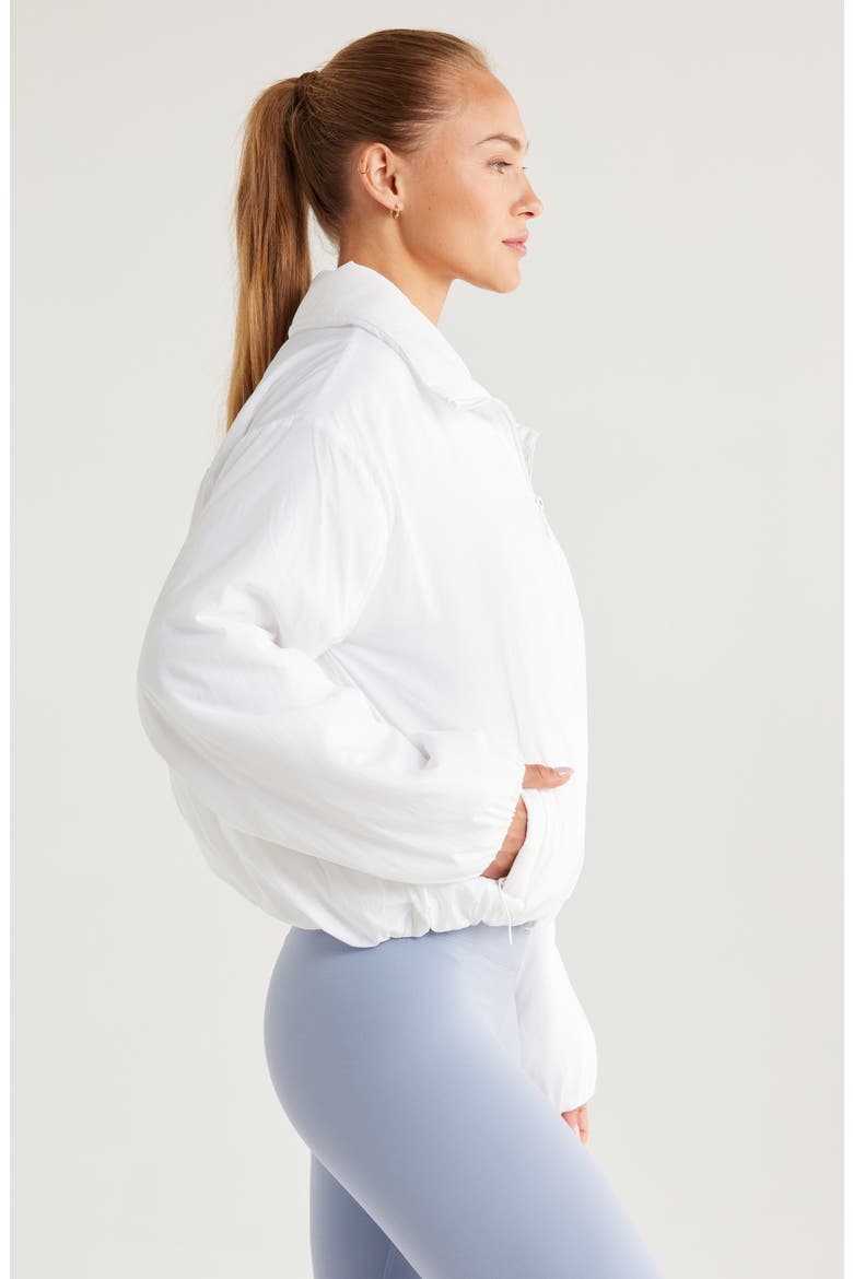 Elevate Insulated Jacket, Alternate, color, WHITE