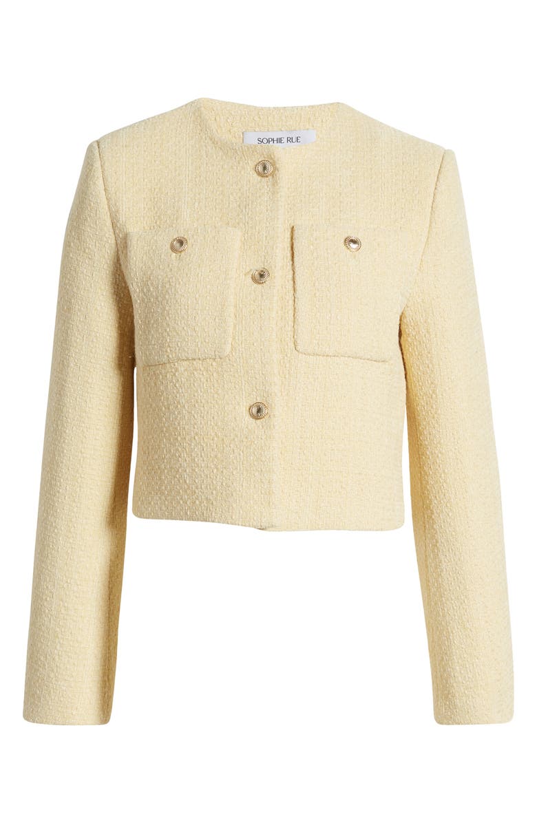 Sophie Rue Marcelle Wool Blend Tweed Jacket, Alternate, color, 