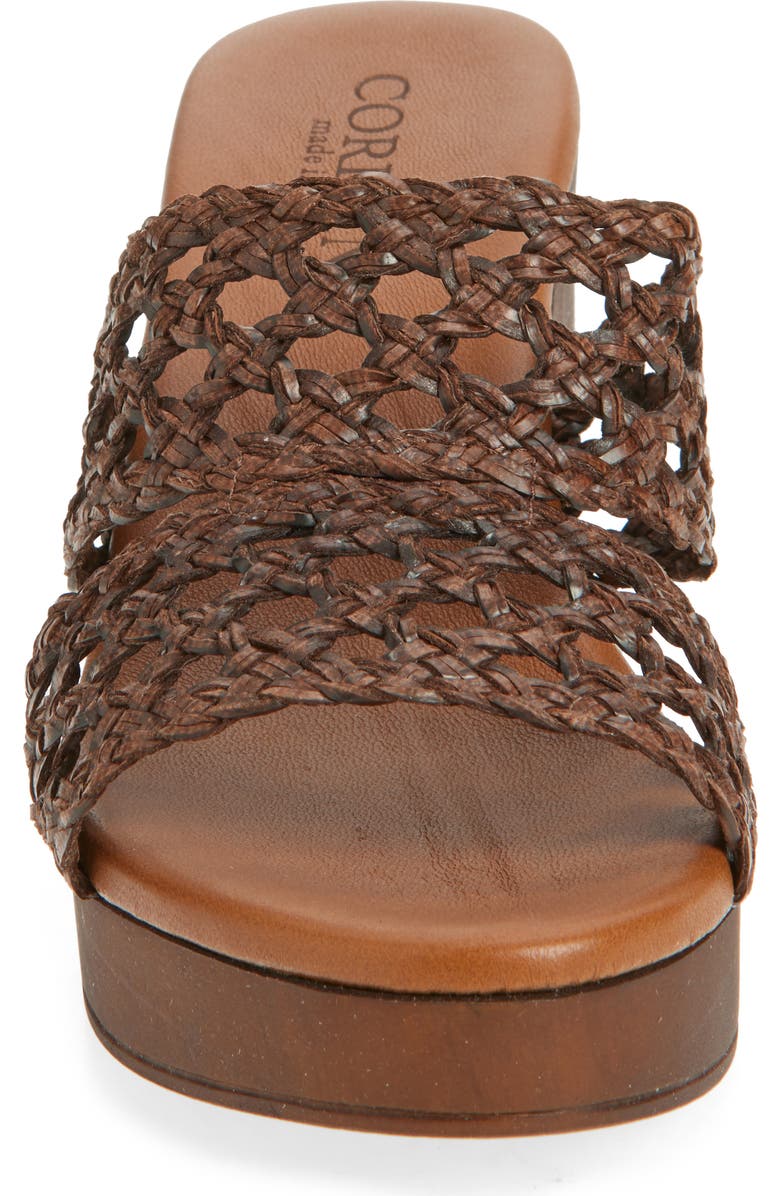Cordani Wylie Jute Platform Clog, Alternate, color, Tmoro Raffia
