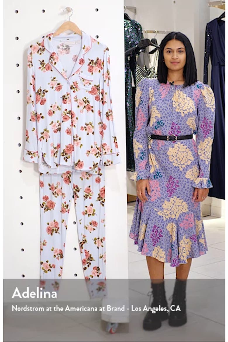 Long Sleeve Print Pajamas video