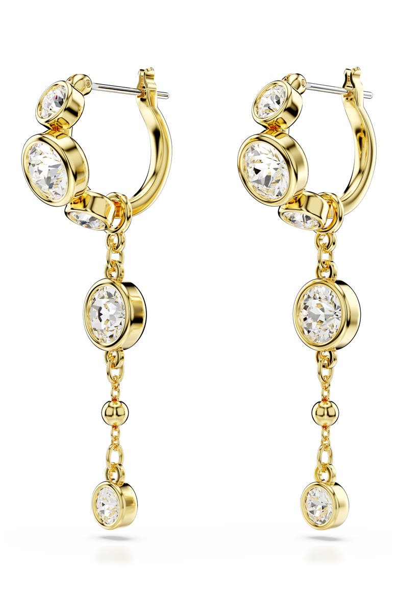 Imber Crystal Drop Earrings, Alternate, color, GOLD
