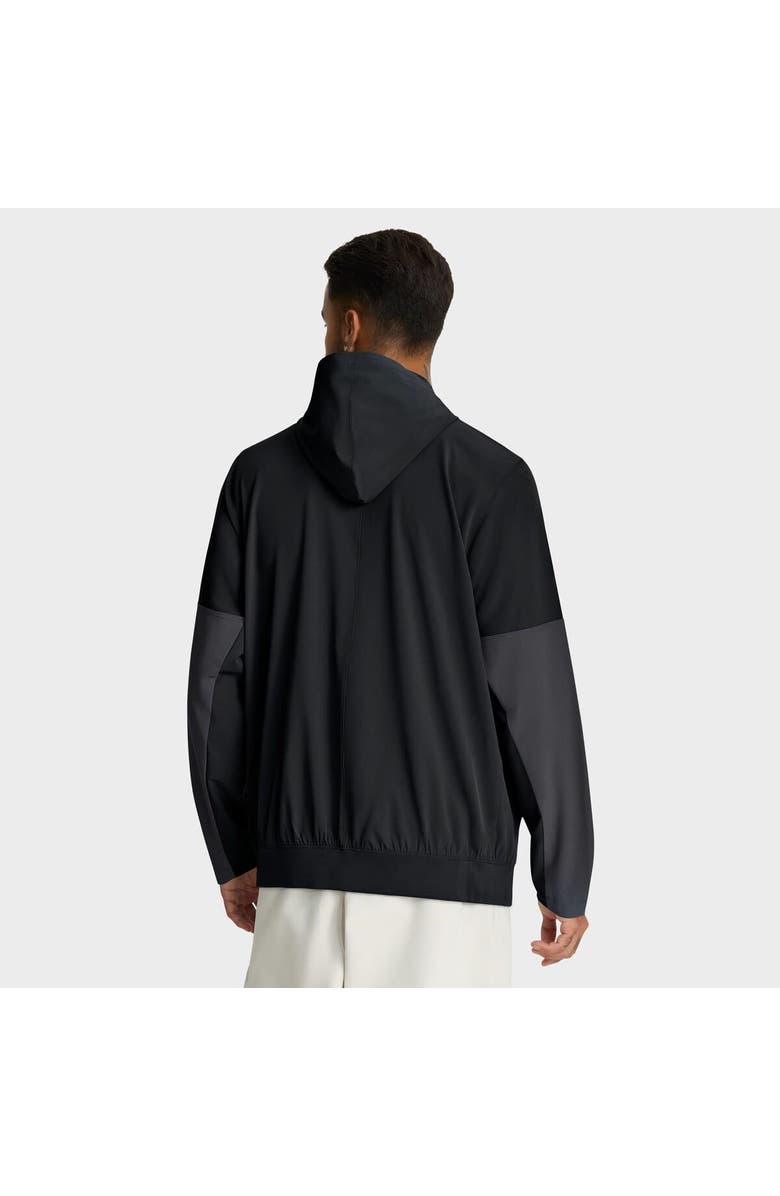 Nike Men's Nike Black Las Vegas Raiders Sideline Anorak Half-Zip Hoodie Jacket, Alternate, color, Black