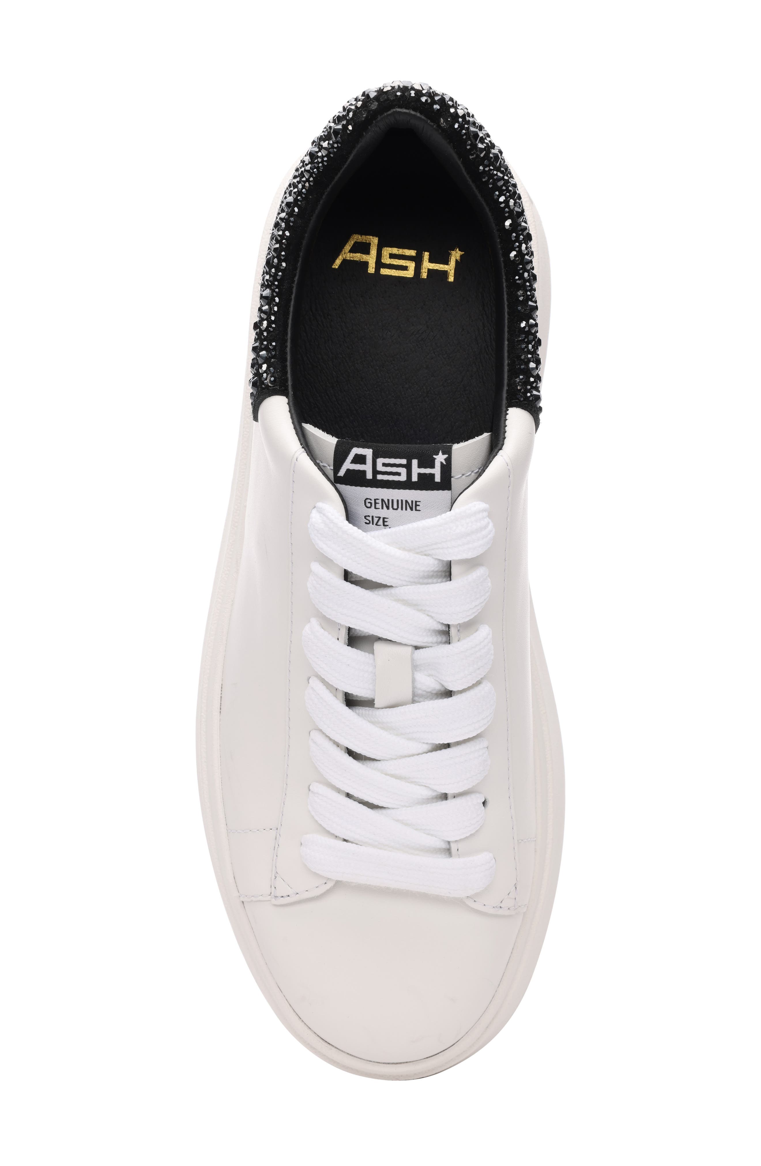 Ash Moby Strass Platform Sneaker, Alternate, color, 