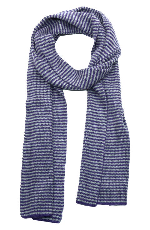 Ministripe Rib Scarf