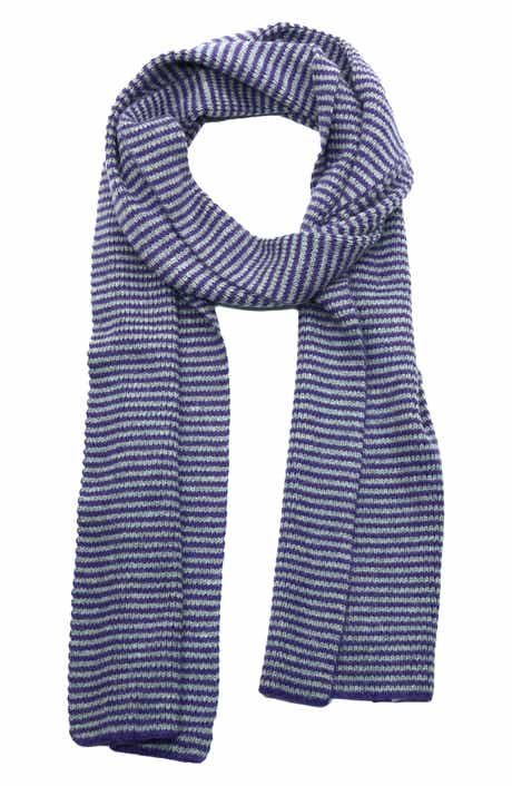 Portolano Ministripe Rib Scarf