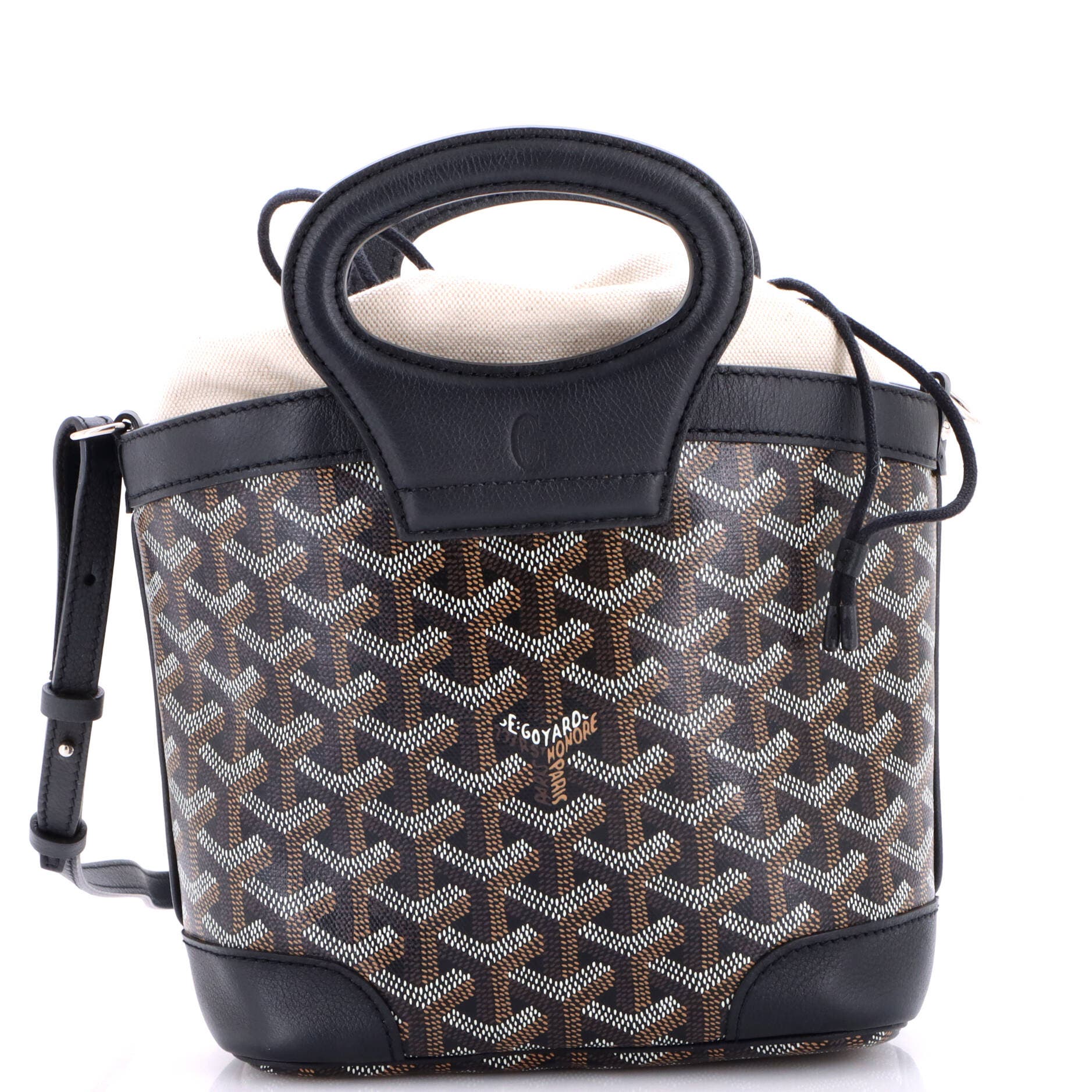 Beluga Bag Coated Canvas Mini, Main, color, Black