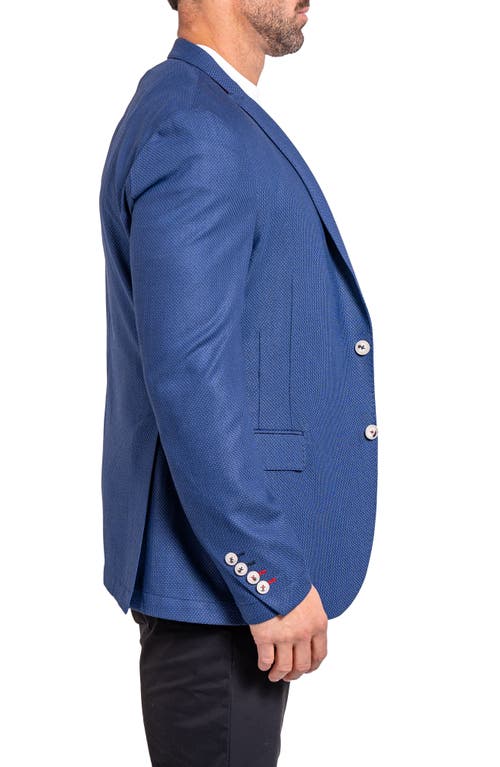 Maceoo Descartes Ascension2155 Unconstructed Blazer In Blue