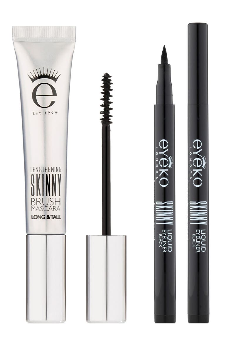 Eyeko Skinny Mascara & Eyeliner Duo, Main, color, 
