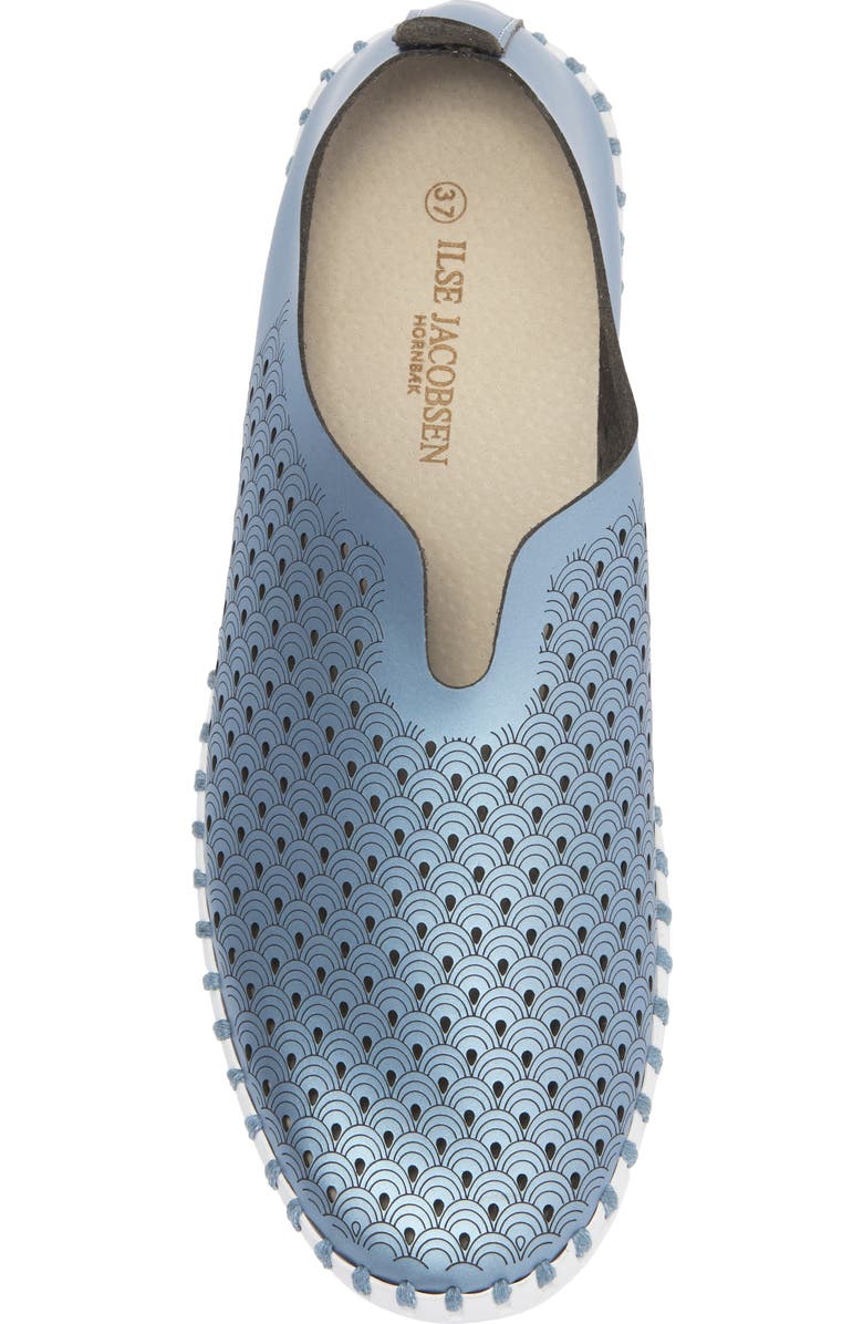 Ilse Jacobsen Tulip Perforated Slip On Sneaker, Alternate, color,
