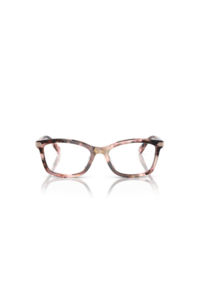 49mm Rectangle optical glasses, Alternate, color, Pink