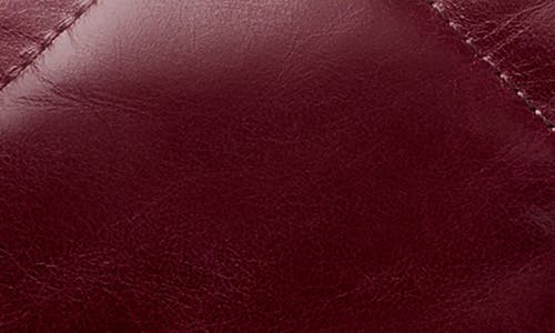 Tory Burch Kira Distressed Diamond Quilted Leather Convertible Shoulder Bag In Red