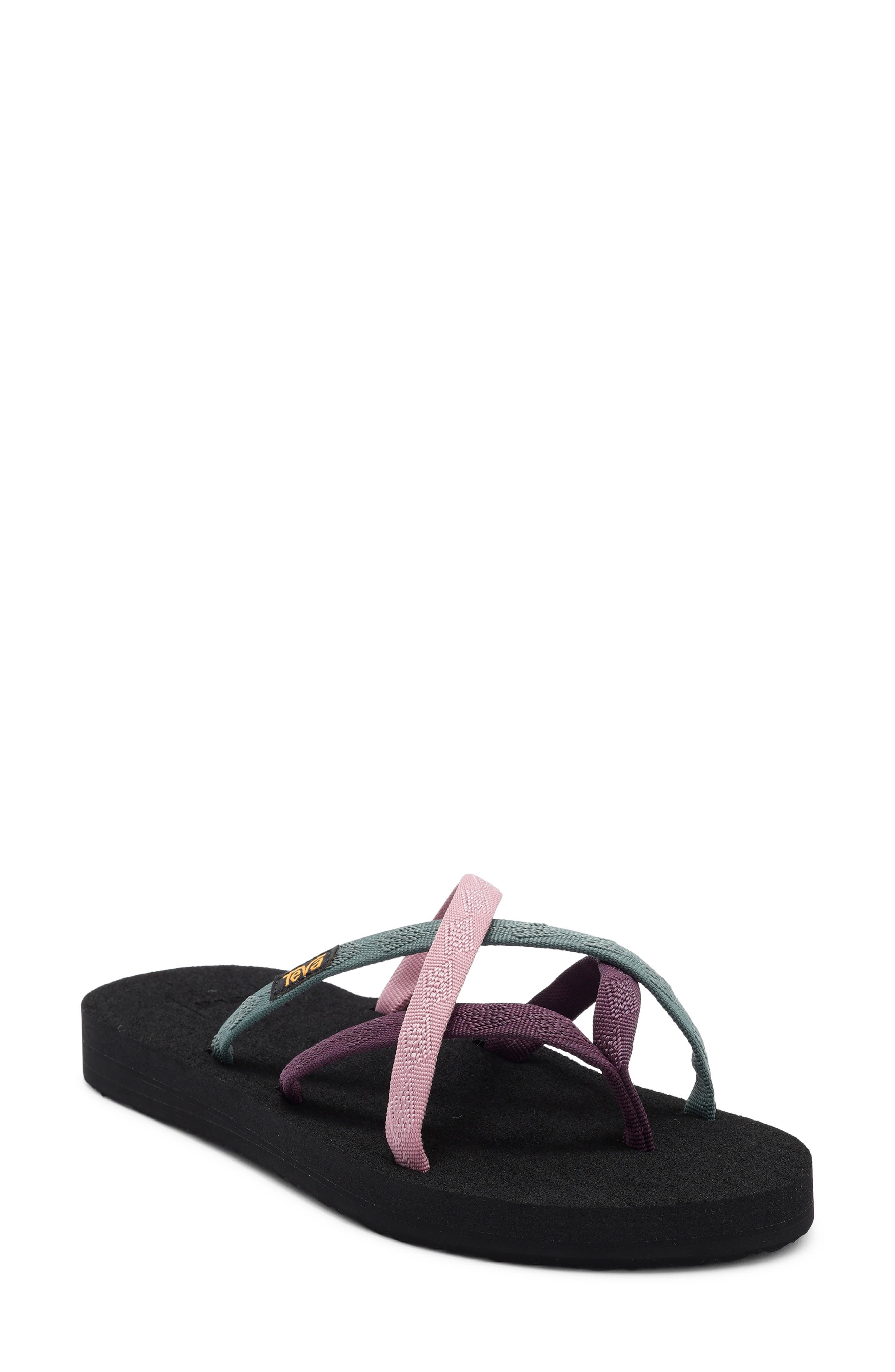 Teva 'Olowahu' Sandal, Main, color, Lilas Multi