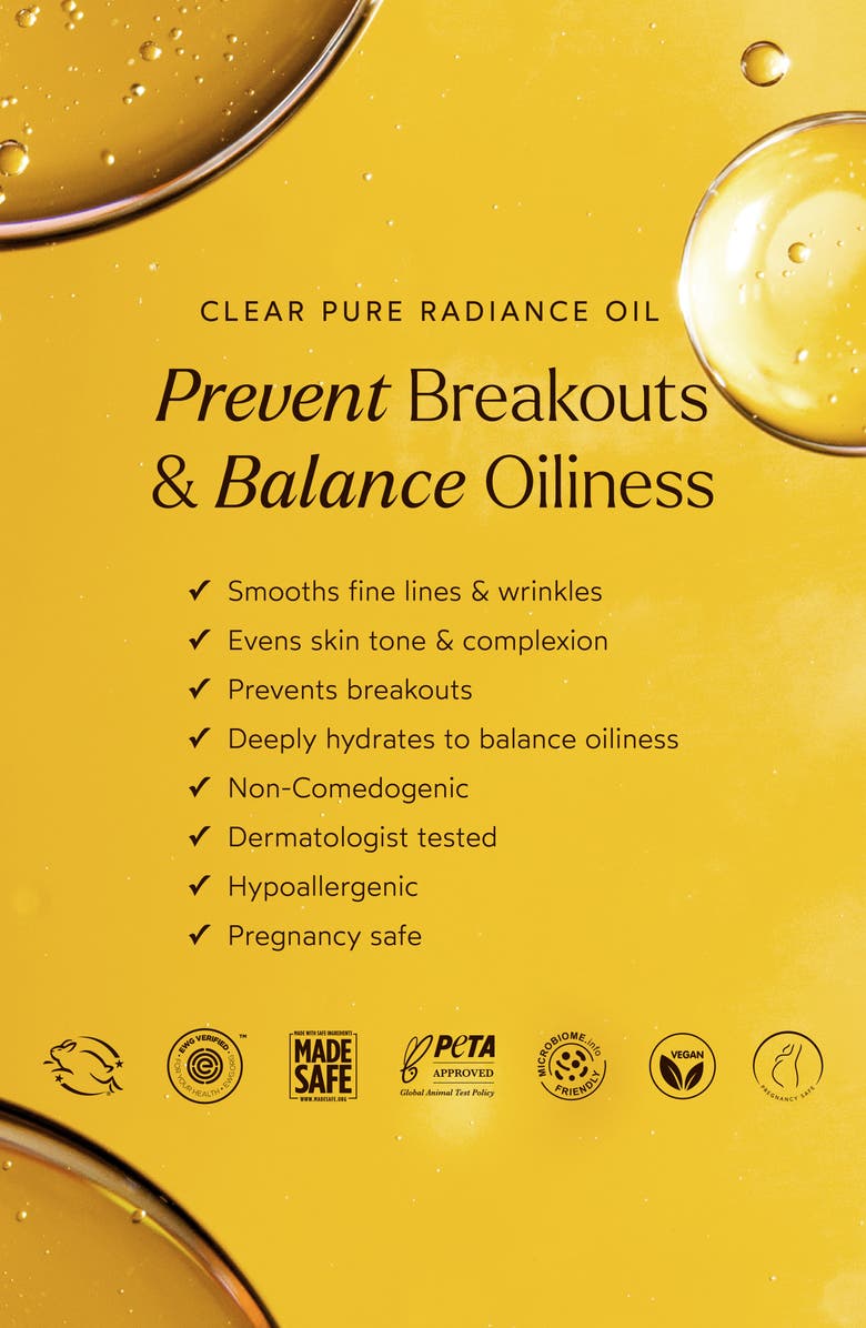 True Botanicals Clear Pure Radiance Oil, Alternate, color,