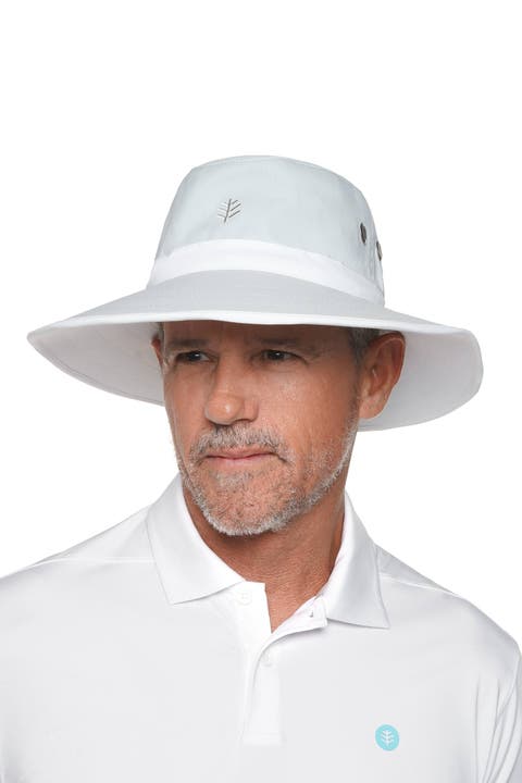 Matchplay Wide Brim Golf Hat, UPF 50+ Sun Protection