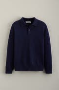 Nordstrom Kids' Long Sleeve Cotton Polo Sweater