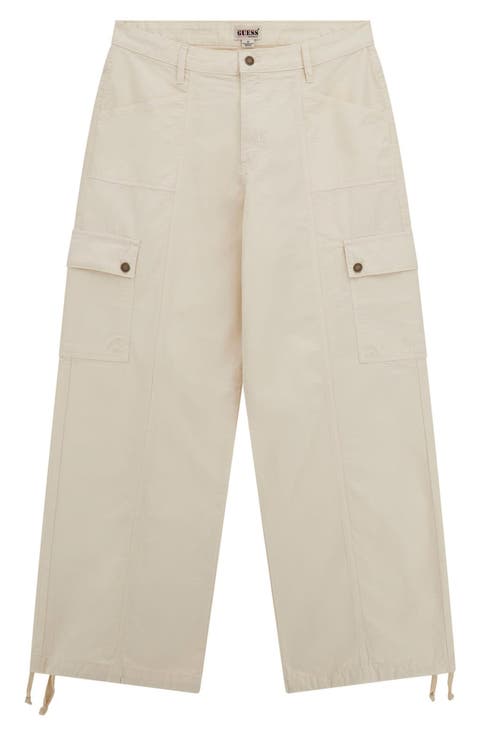 Go Utility Cotton Denim Cargo Pants