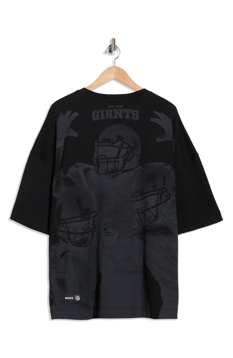 BOSS Taylor NFL Giants Graphic T-Shirt, Alternate, color, Black