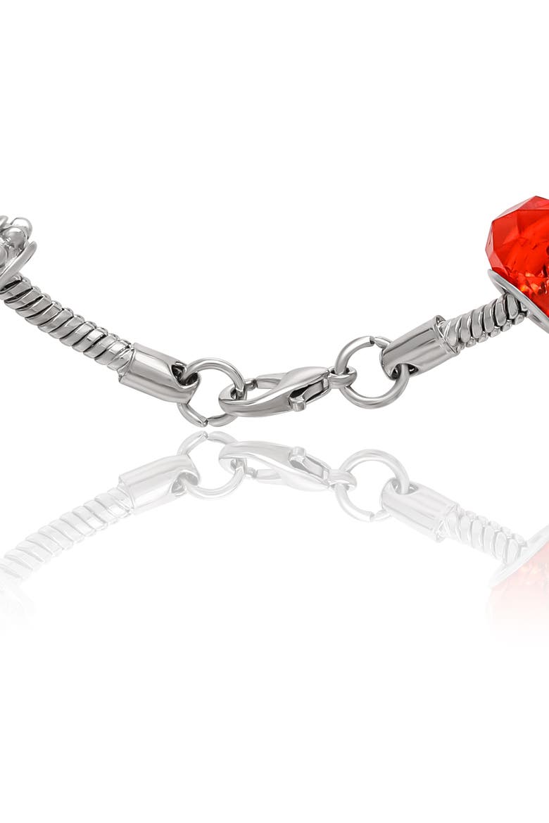 Charm Bracelet - 6 Unique Charms, Alternate, color, Multi