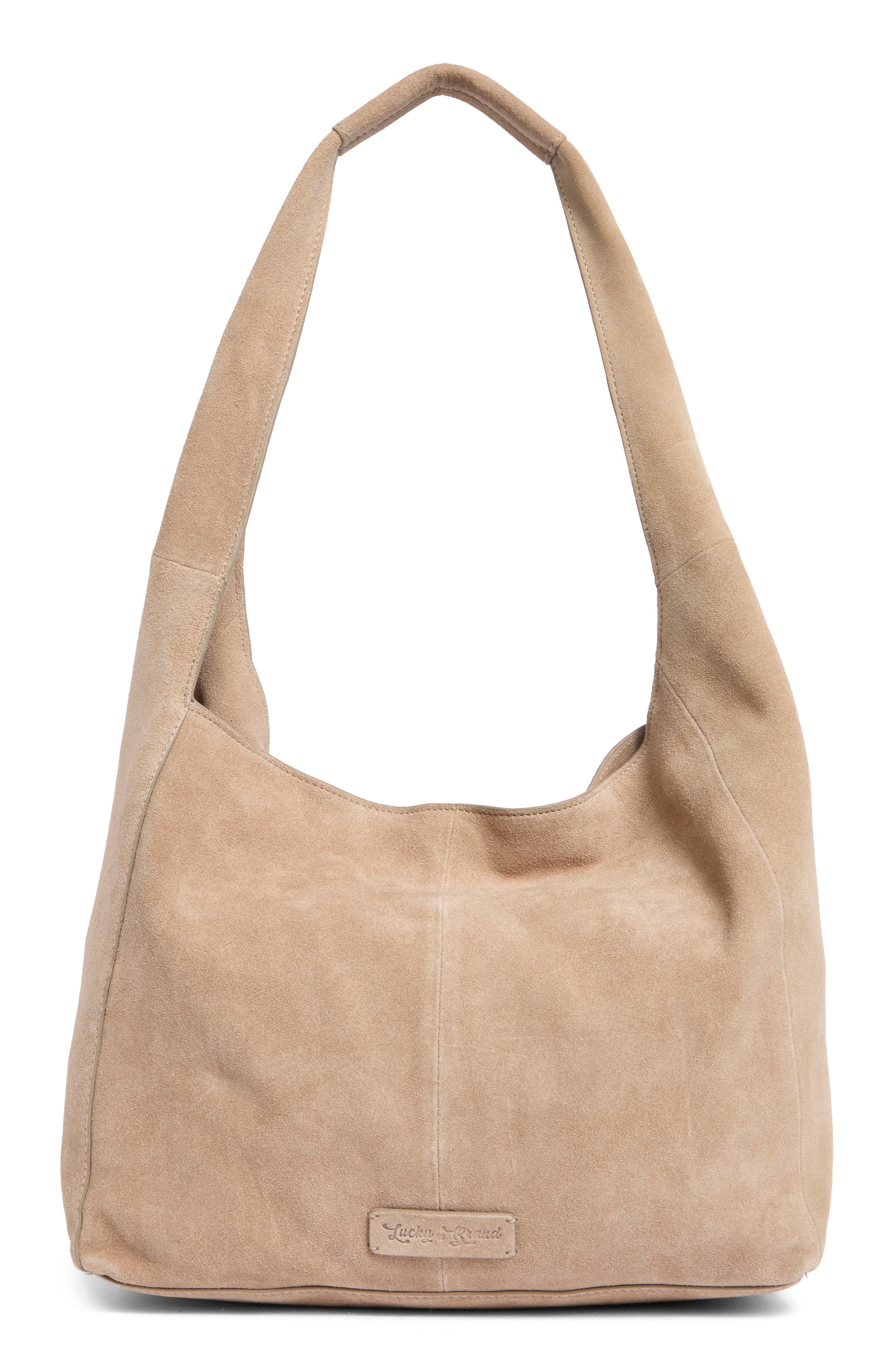 Clem Leather Hobo Bag, Alternate, color, TUSCANY SOFT COW SUEDE