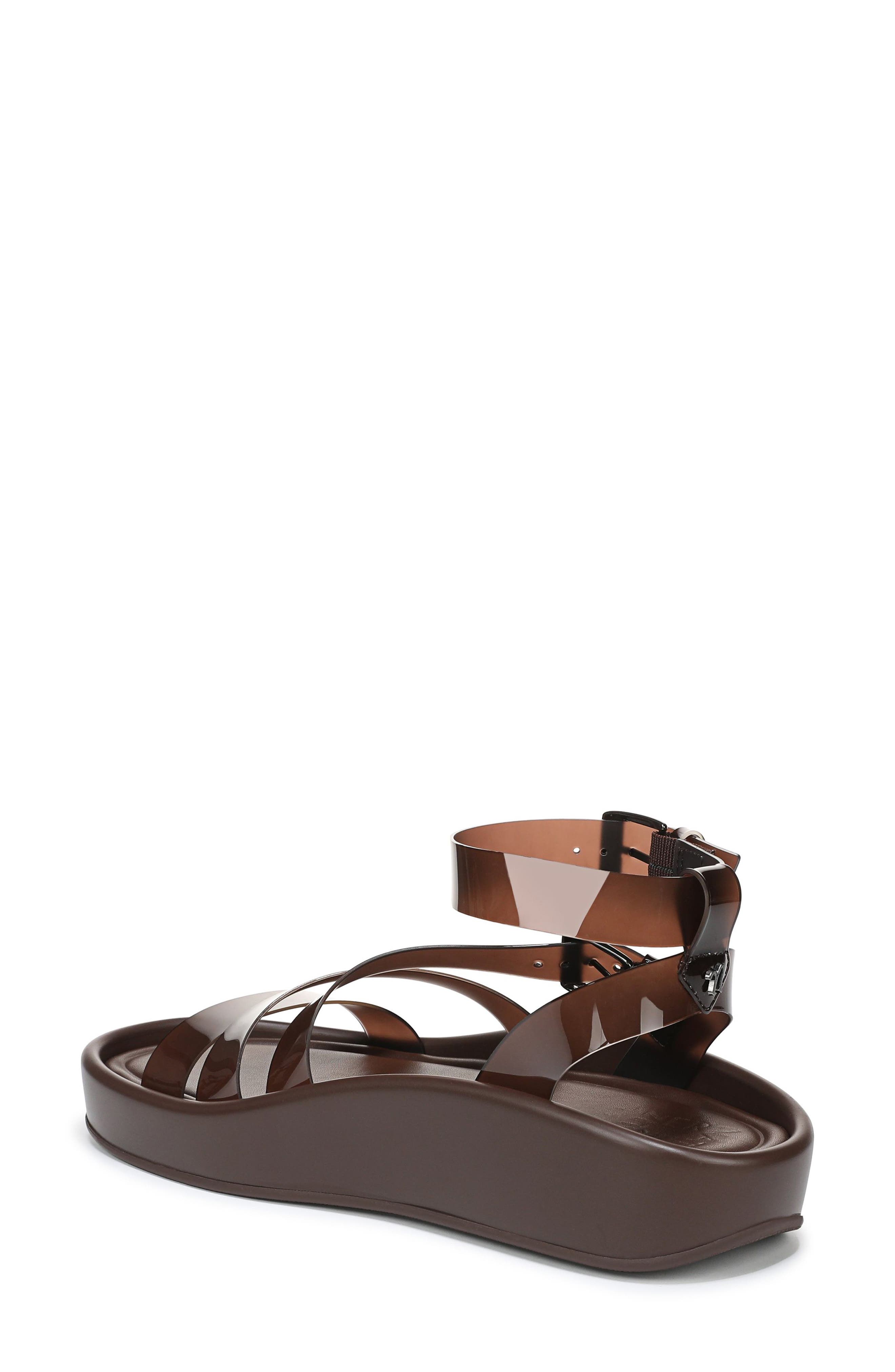 Naturalizer So Sweet Platform Ankle Strap Sandal, Alternate, color, Chocolate Bar Brown