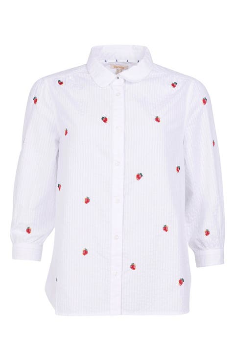 Sandridge Embroidered Button-Up Shirt