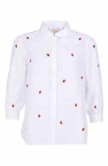 Barbour Sandridge Embroidered Button-Up Shirt