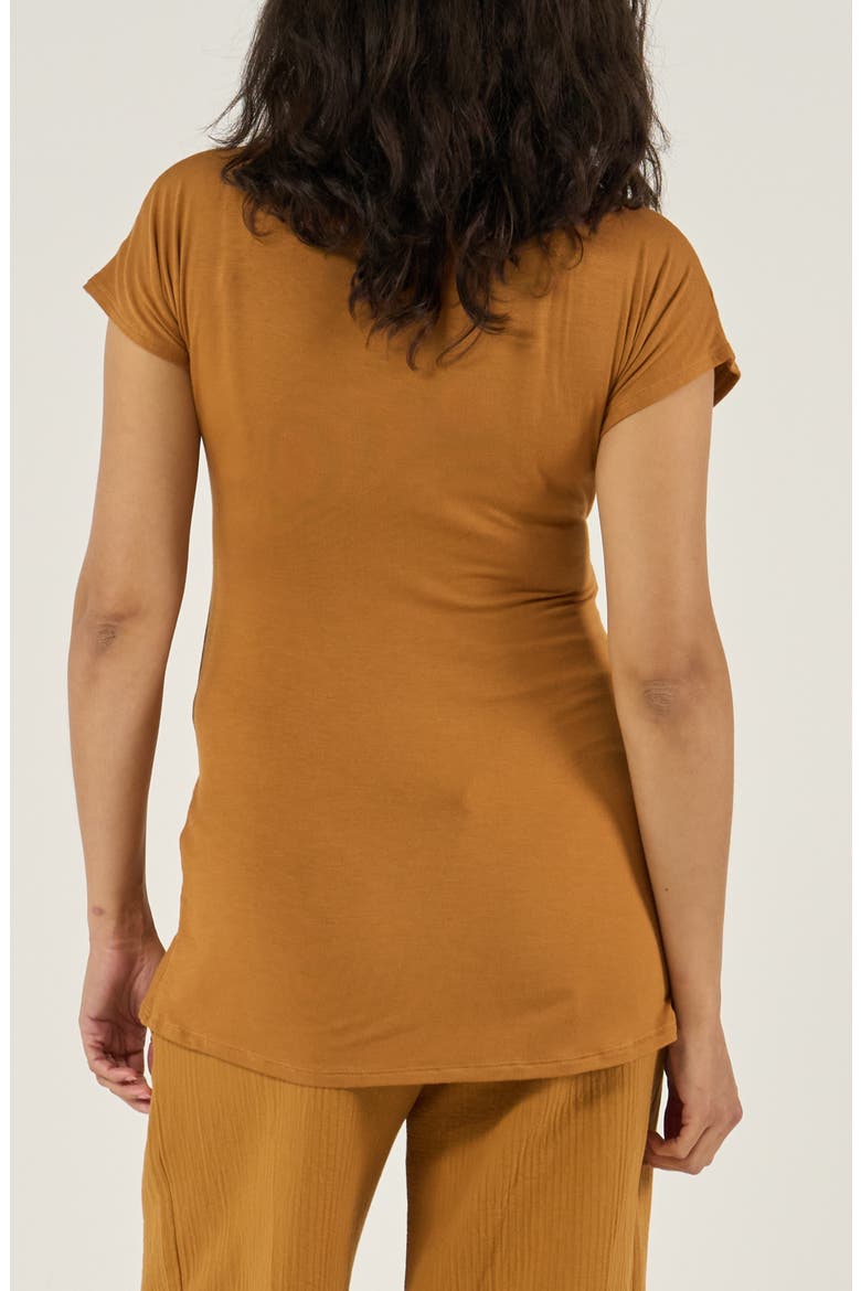 Maternity and nursing top Celia, Alternate, color, Cumin
