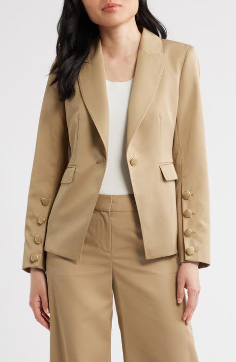 One-Button Jacket (Petite)